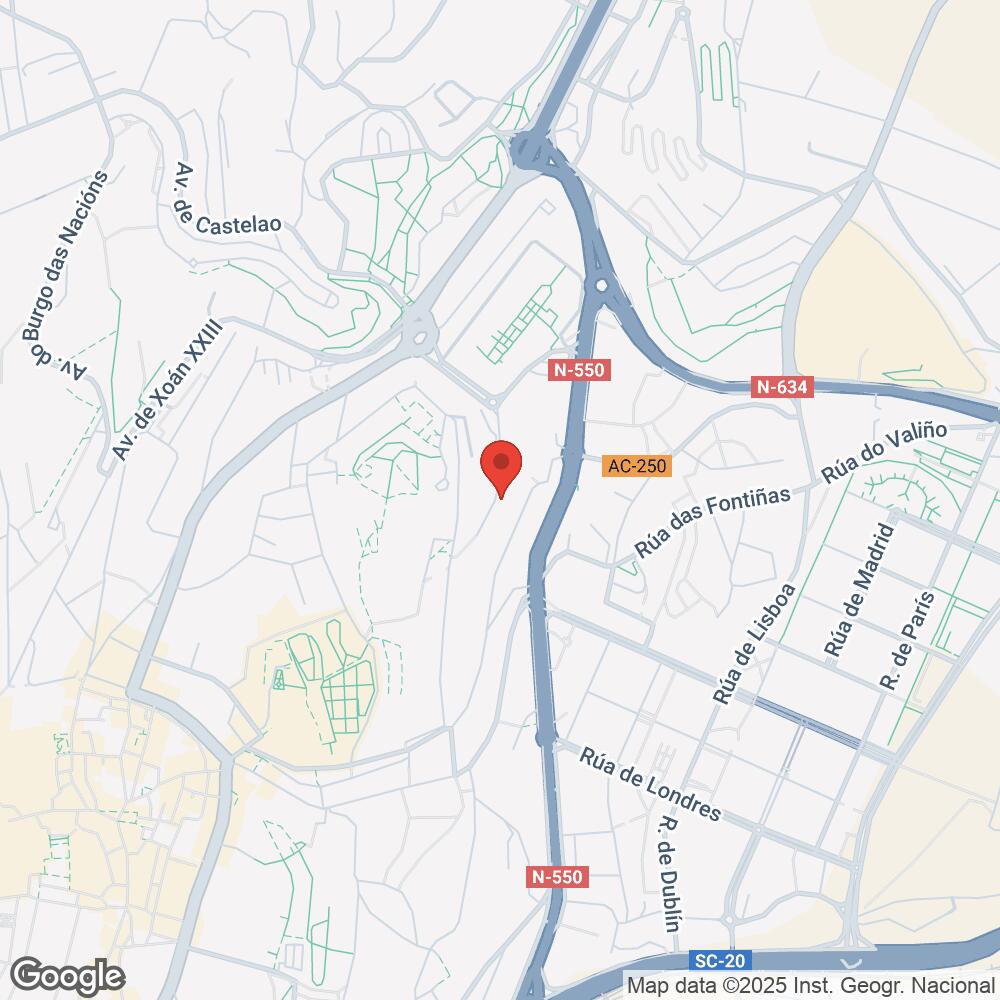 Rúa Tomiño nº 22, 15703 Santiago de Compostela (A Coruña)